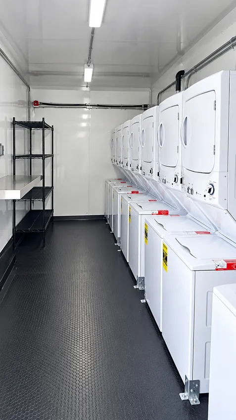 30ft Laundry Trailer (10 Washer/Dryer)